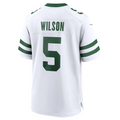 Tlead NY.Jets #5 Garrett Wilson Legacy White Game Jersey Stitched American Stitched Jerseys