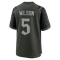 Tlead NY.Jets #5 Garrett Wilson Player Gotham Green Rivalries Collection Game Stitched Jerseys