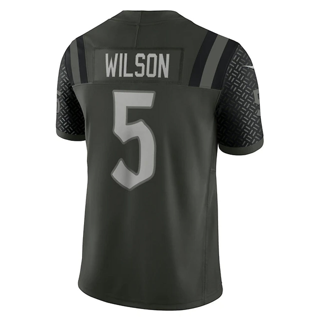 Tlead NY.Jets #5 Garrett Wilson Player Gotham Green Vapor F.U.S.E. Limited Stitched Jerseys
