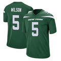 Tlead NY.Jets #5 Garrett Wilson Player Green Game Stitched Jerseys