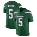 Tlead NY.Jets #5 Garrett Wilson Player Green Limited Vapor Home Game Stitched Jerseys