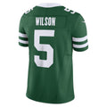 Tlead NY.Jets #5 Garrett Wilson Player Legacy Green Vapor F.U.S.E. Limited Stitched Jerseys