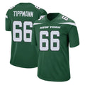 Tlead NY.Jets #66 Joe Tippmann Player Green Home Game Stitched Jerseys