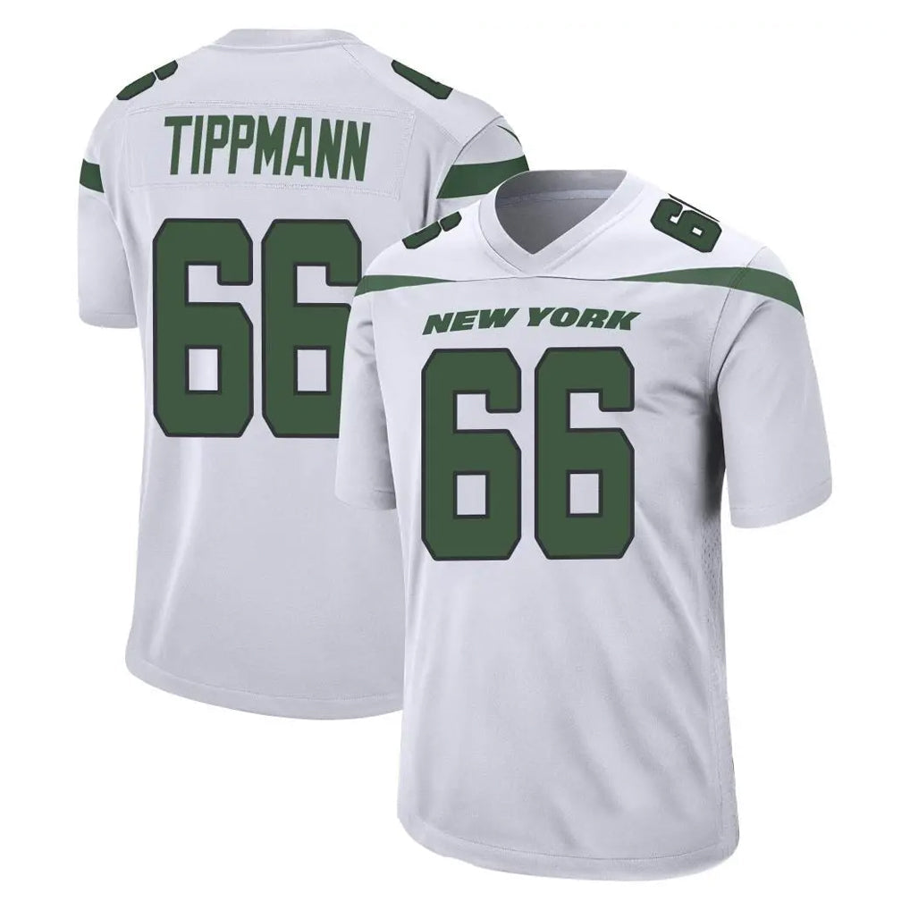 Tlead NY.Jets #66 Joe Tippmann Player White Spotlight Home Game Stitched Jerseys