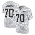 Tlead NY.Jets #70 Armand Membou Player Arctic Camo Salute to Service Limited Game Stitched Jerseys