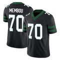 Tlead NY.Jets #70 Armand Membou Player Black Limited Legacy Vapor F.U.S.E. Home Game Stitched Jerseys