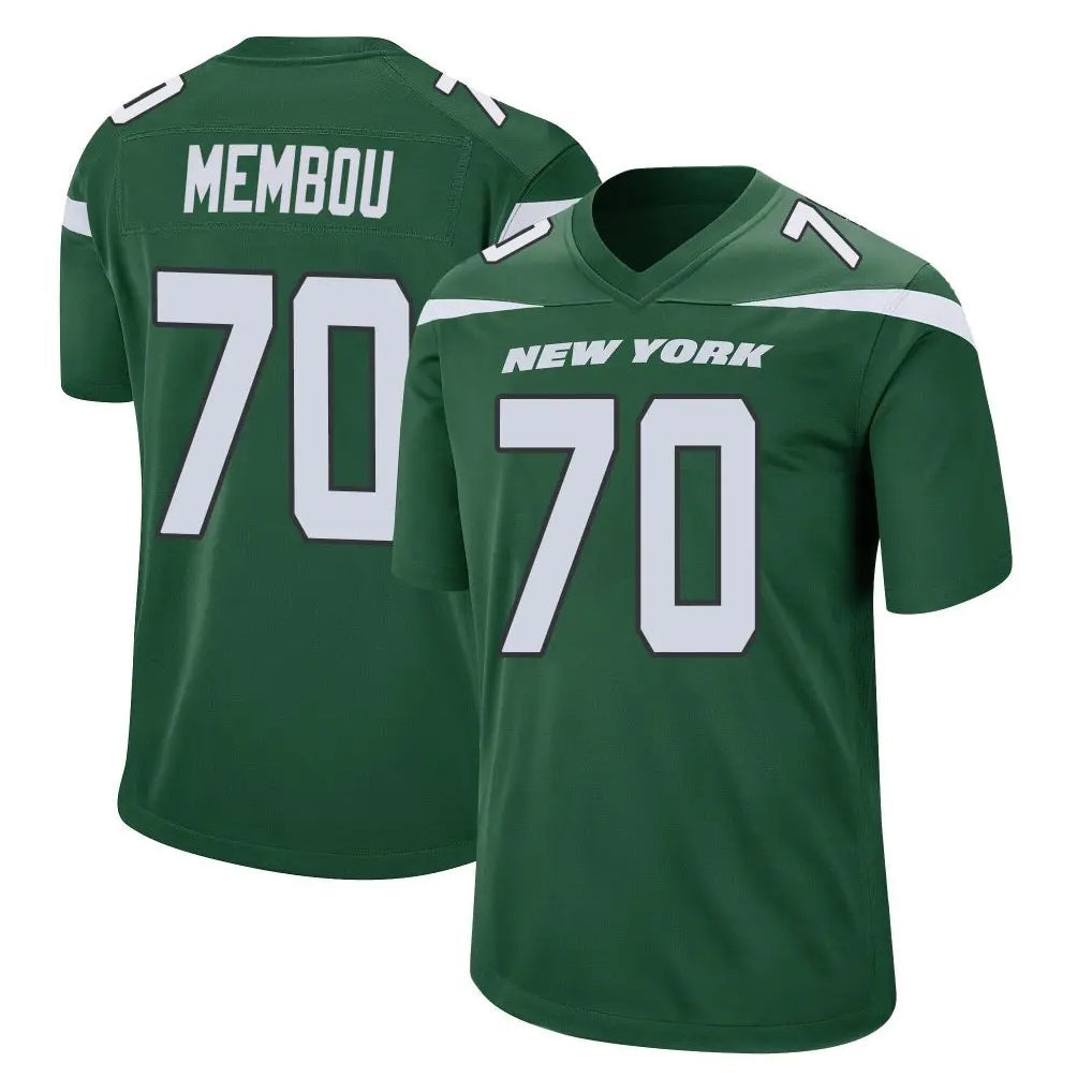 Tlead NY.Jets #70 Armand Membou Player Green Home Game Stitched Jerseys