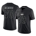 Tlead NY.Jets #70 Armand Membou Player Stealth Black Limited Reflective Home Game Stitched Jerseys