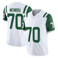 Tlead NY.Jets #70 Armand Membou Player White Limited Classic Vapor F.U.S.E. Home Game Stitched Jerseys
