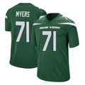 Tlead NY.Jets #71 Josh Myers Player Green Home Game Stitched Jerseys