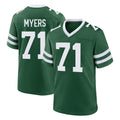 Tlead NY.Jets #71 Josh Myers Player Green Legacy Home Game Stitched Jerseys