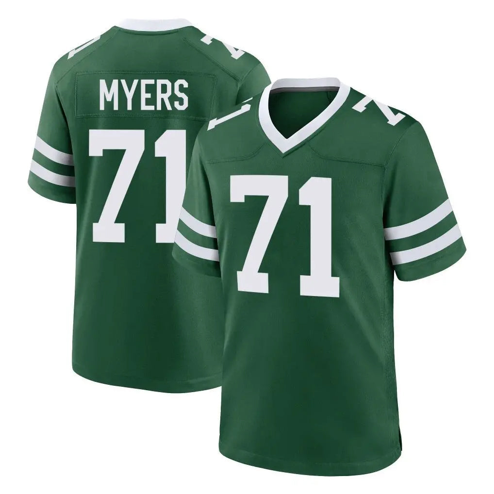 Tlead NY.Jets #71 Josh Myers Player Green Legacy Home Game Stitched Jerseys