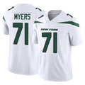 Tlead NY.Jets #71 Josh Myers Player White Limited Vapor F.U.S.E. Home Game Stitched Jerseys