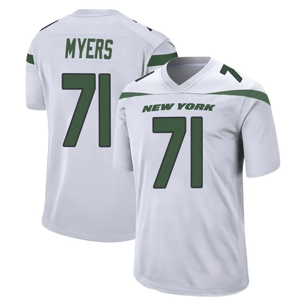 Tlead NY.Jets #71 Josh Myers Player White Spotlight Home Game Stitched Jerseys