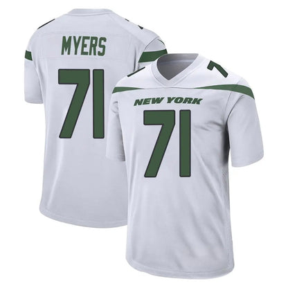 Tlead NY.Jets #71 Josh Myers Player White Spotlight Home Game Stitched Jerseys