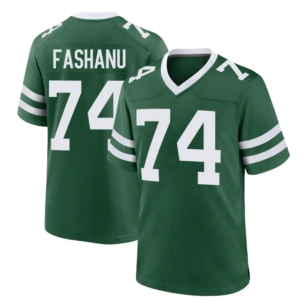 Tlead NY.Jets #74 Olu Fashanu Player Green Legacy Home Game Stitched Jerseys