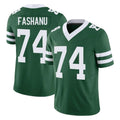 Tlead NY.Jets #74 Olu Fashanu Player Green Legacy Limited Vapor F.U.S.E. Home Game Stitched Jerseys