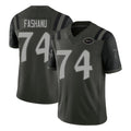Tlead NY.Jets #74 Olu Fashanu Player Green Limited 2025 Rivalries Collection Home Game Stitched Jerseys