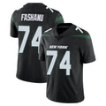 Tlead NY.Jets #74 Olu Fashanu Player Stealth Black Limited Vapor Home Game Stitched Jerseys