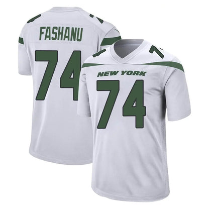 Tlead NY.Jets #74 Olu Fashanu Player White Spotlight Home Game Stitched Jerseys