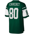 Tlead NY.Jets #80 Wayne Chrebet Mitchell & Ness Green Legacy Replica Jersey