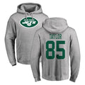 Tlead NY.Jets #85 Mason Taylor Player Gray LOGO Pullover Hoodies Limited Game Stitched Jerseys
