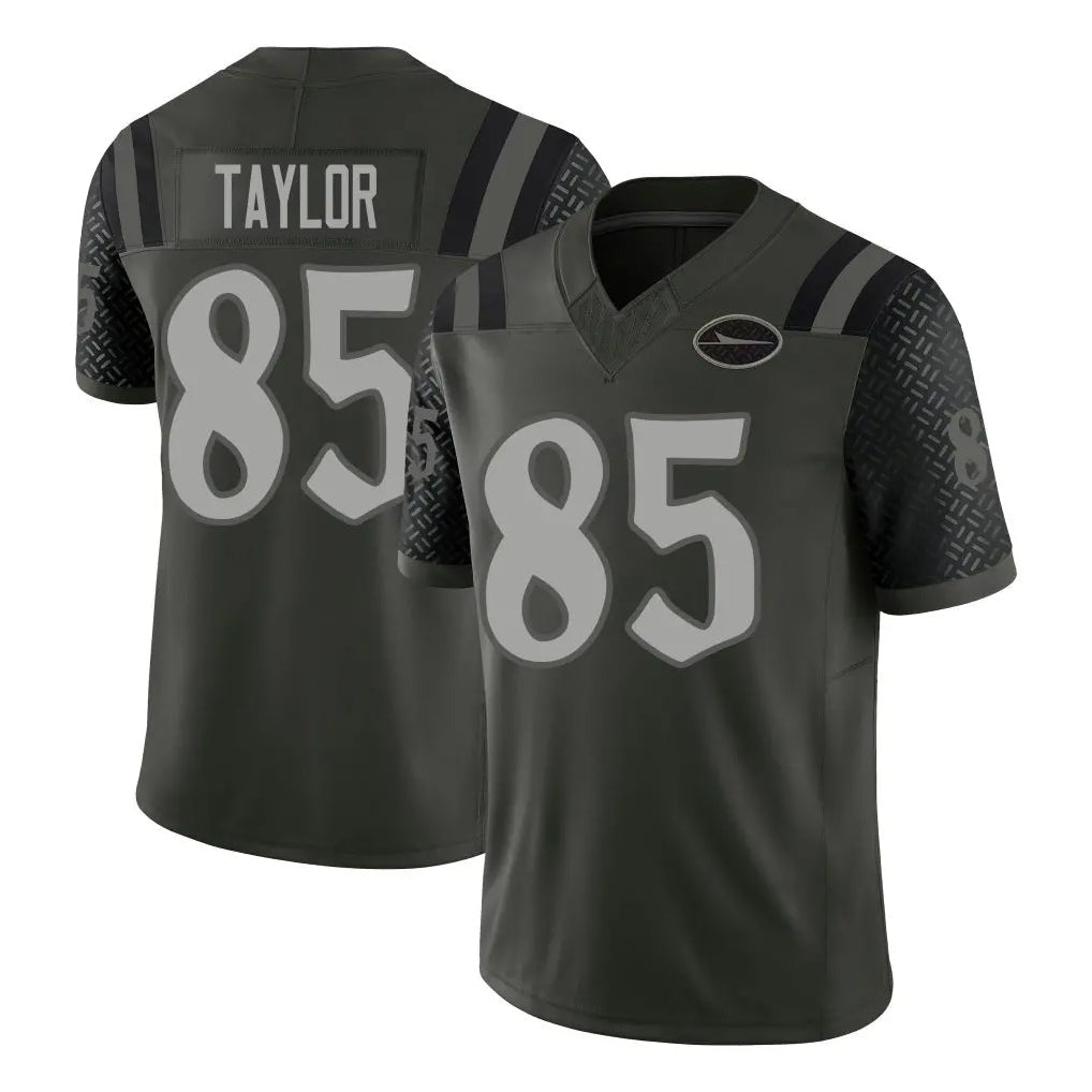 Tlead NY.Jets #85 Mason Taylor Player Green Limited 2025 Rivalries Collection Home Game Stitched Jerseys
