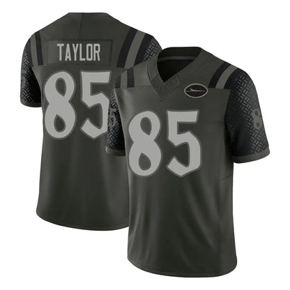 Tlead NY.Jets #85 Mason Taylor Player Green Limited 2025 Rivalries Collection Home Game Stitched Jerseys