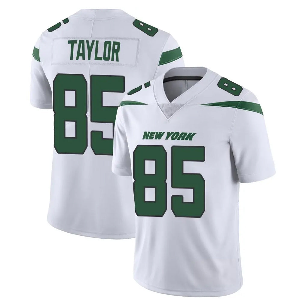 Tlead NY.Jets #85 Mason Taylor Player White Spotlight Limited Vapor Home Game Stitched Jerseys