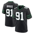 Tlead NY.Jets #91 Jowon Briggs Player Black Legacy Home Game Stitched Jerseys