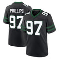 Tlead NY.Jets #97 Harrison Phillips Player Black Legacy Home Game Stitched Jerseys