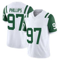 Tlead NY.Jets #97 Harrison Phillips Player White Limited Classic Vapor F.U.S.E. Home Game Stitched Jerseys