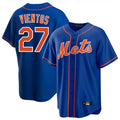 Tlead NY.Mets #27 Mark Vientos Player Royal Home Game Stitched Jerseys