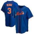 Tlead NY.Mets #3 Carson Benge Player Royal Home Game Stitched Jerseys