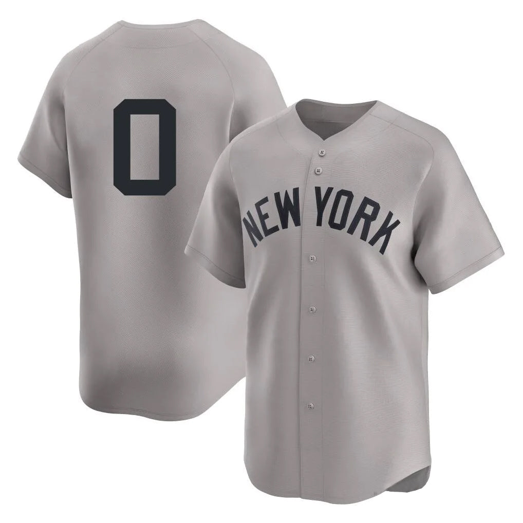 Tlead NY.Yankees #0 Marcus Stroman Player Gray Limited Stitched Jerseys