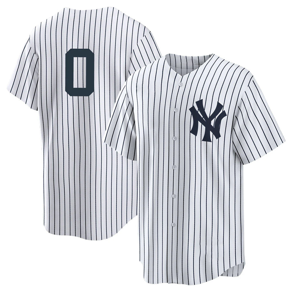 Tlead NY.Yankees #0 Marcus Stroman Player White Game Stitched Jerseys