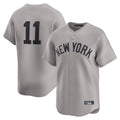 Tlead NY.Yankees #11 Anthony Volpe Player Gray Limited Home Stitched Jerseys