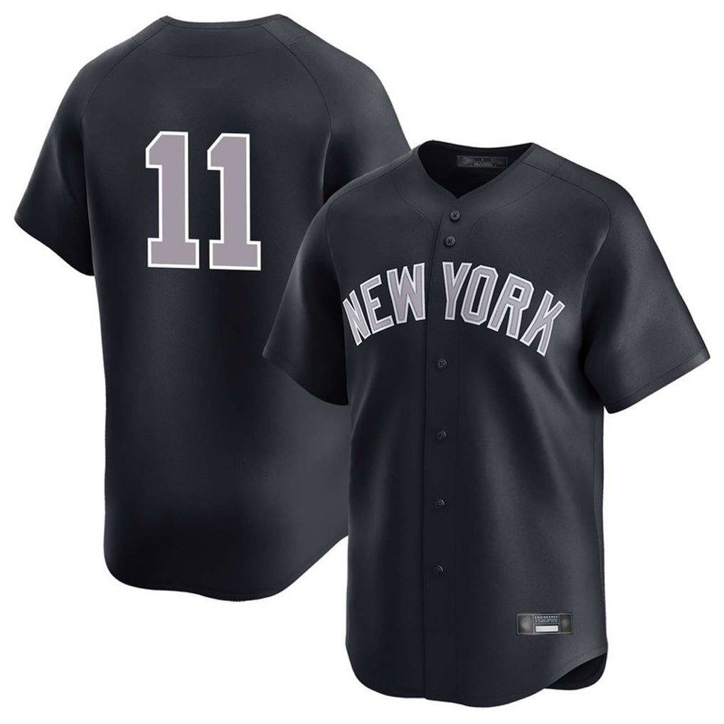 Tlead NY.Yankees #11 Anthony Volpe Player Navy Limited Game Stitched Jerseys