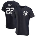 Tlead NY.Yankees #22 Ben Rice Player Navy Limited Elite Home Stitched Jerseys