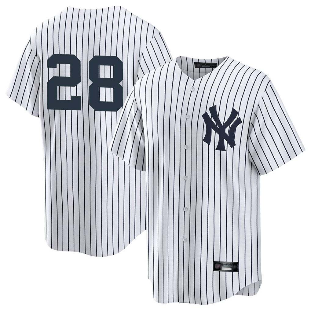 Tlead NY.Yankees #28 Austin Wells Player White Game Stitched Jerseys