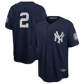Tlead NY.Yankees #2 Derek Jeter Player Navy 2020 Hall of Fame Induction Limited Stitched Jerseys