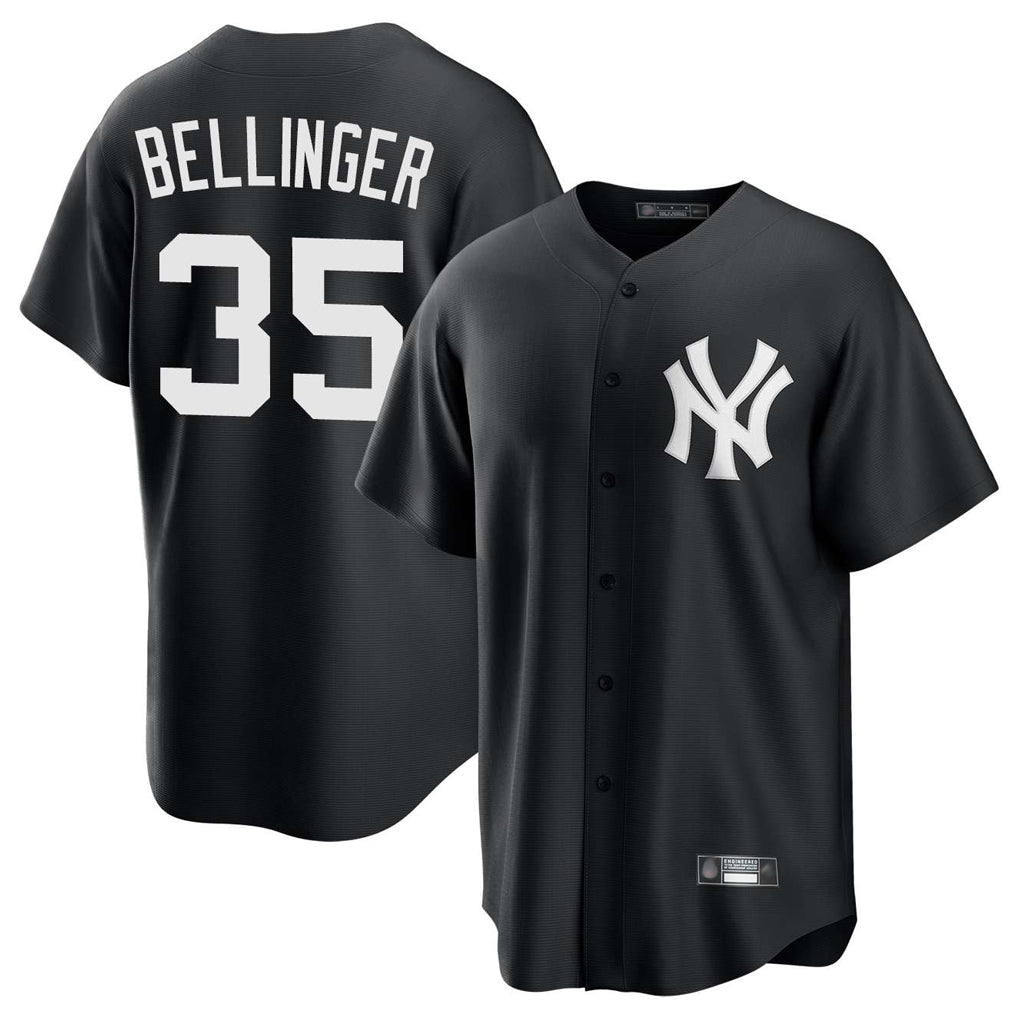 Tlead NY.Yankees #35 Cody Bellinger Player Black Game Stitched Jerseys