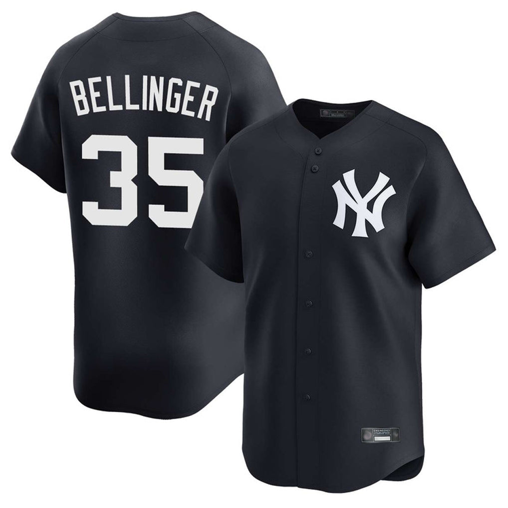 Tlead NY.Yankees #35 Cody Bellinger Player Navy Limited Game Stitched Jerseys