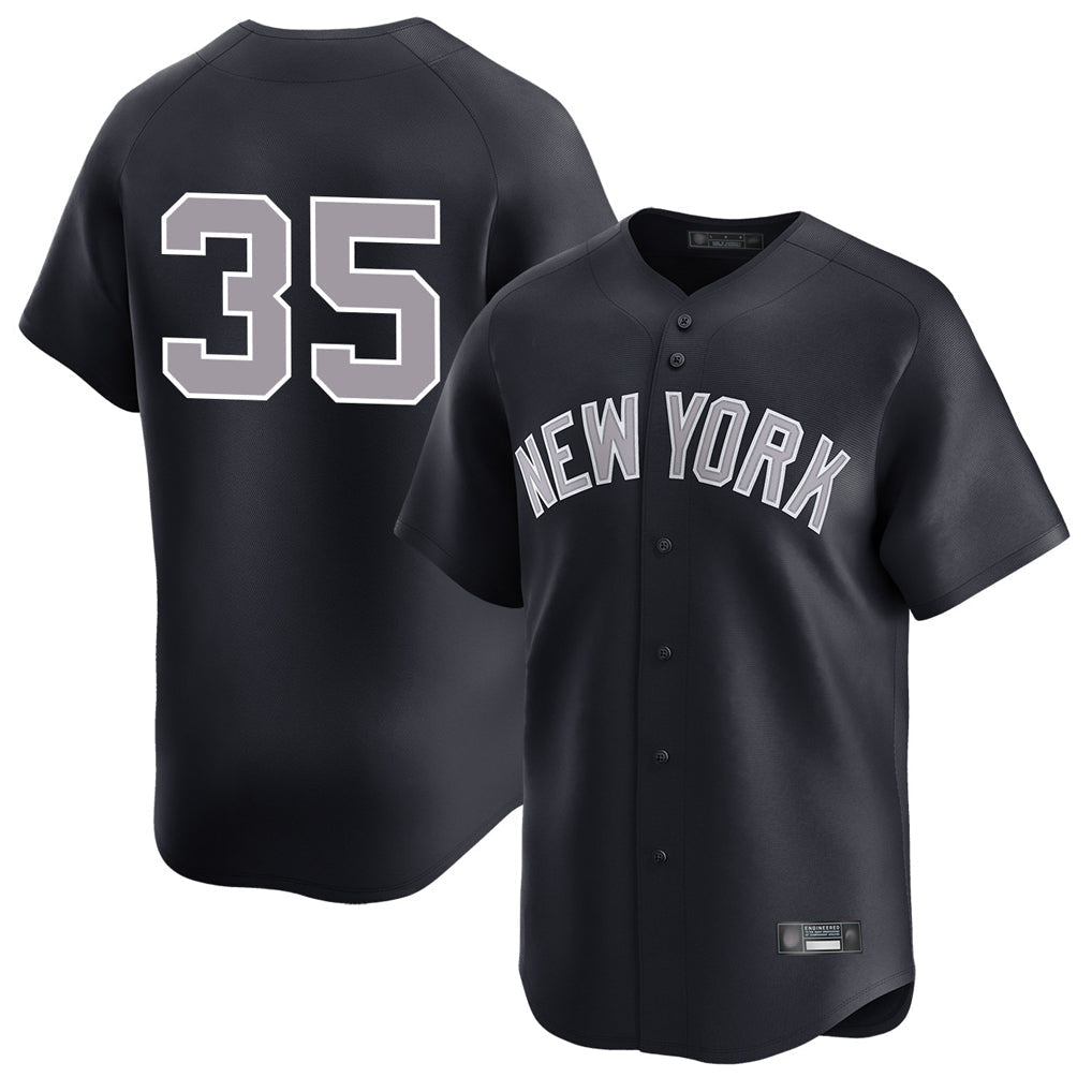 Tlead NY.Yankees #35 Cody Bellinger Player Navy Limited Home Stitched Jerseys