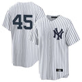 Tlead NY.Yankees #45 Gerrit Cole Player White Game Home Stitched Jerseys