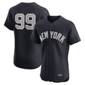 Tlead NY.Yankees #99 Aaron Judge Player Navy  Home Limited Elite Game Stitched Jerseys