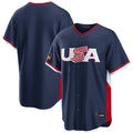 Tlead NY.Yankees Blank Player Navy USA 2026 World Classic Limited Game Stitched Jerseys