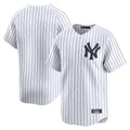 Tlead NY.Yankees Blank Player White Limited Home Stitched Jerseys
