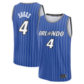 Tlead O.Magic #4 Jalen Suggs Blue Fast Break Jerseys - Icon Edition