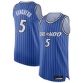 Tlead O.Magic #5 Paolo Banchero Blue Authentic Player Jerseys - Icon Edition